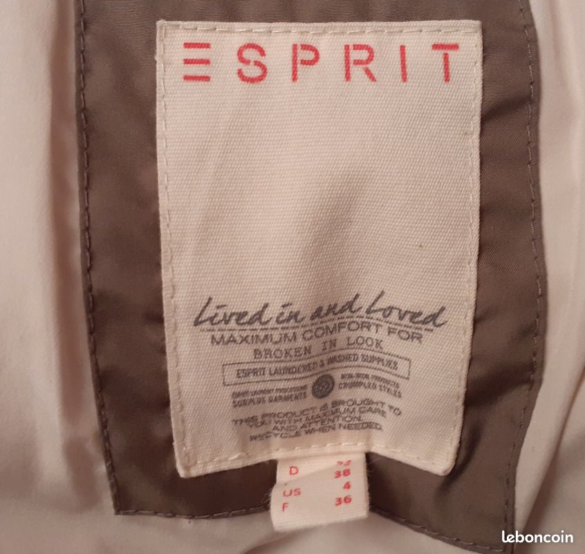 Doudoune avec duvet Esprit T 36 (image 9)