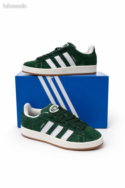 adidas gazelle silver green womens Adidas Campus ADV Collegiate Green Shoes Fall 2025 main image 1