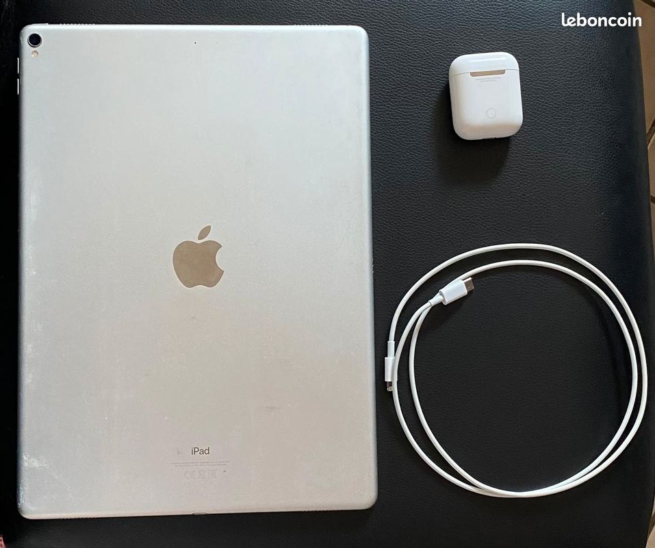 Vente Ipad Pro 12,9 pouces + Aipods et câble de charge offert à l’acheteur (image 5)