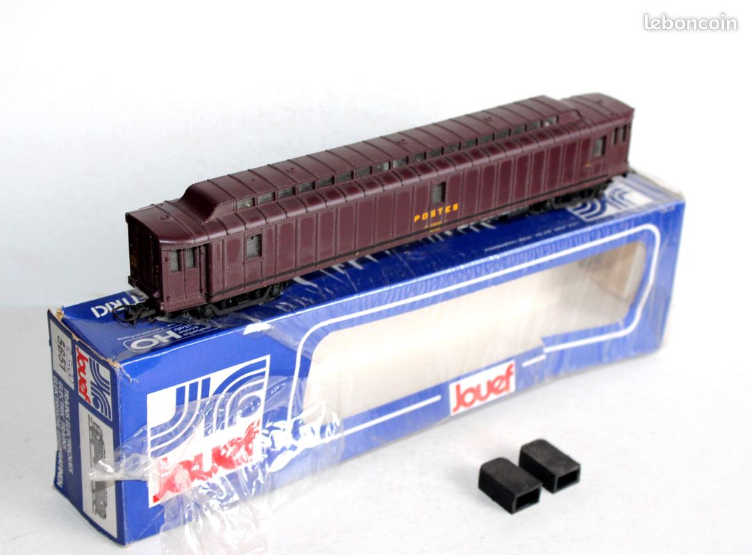 TRAIN ÉLECTRIQUE JOUEF HO - Bureau ambulant PAmyi 41514 SNCF (réf.850