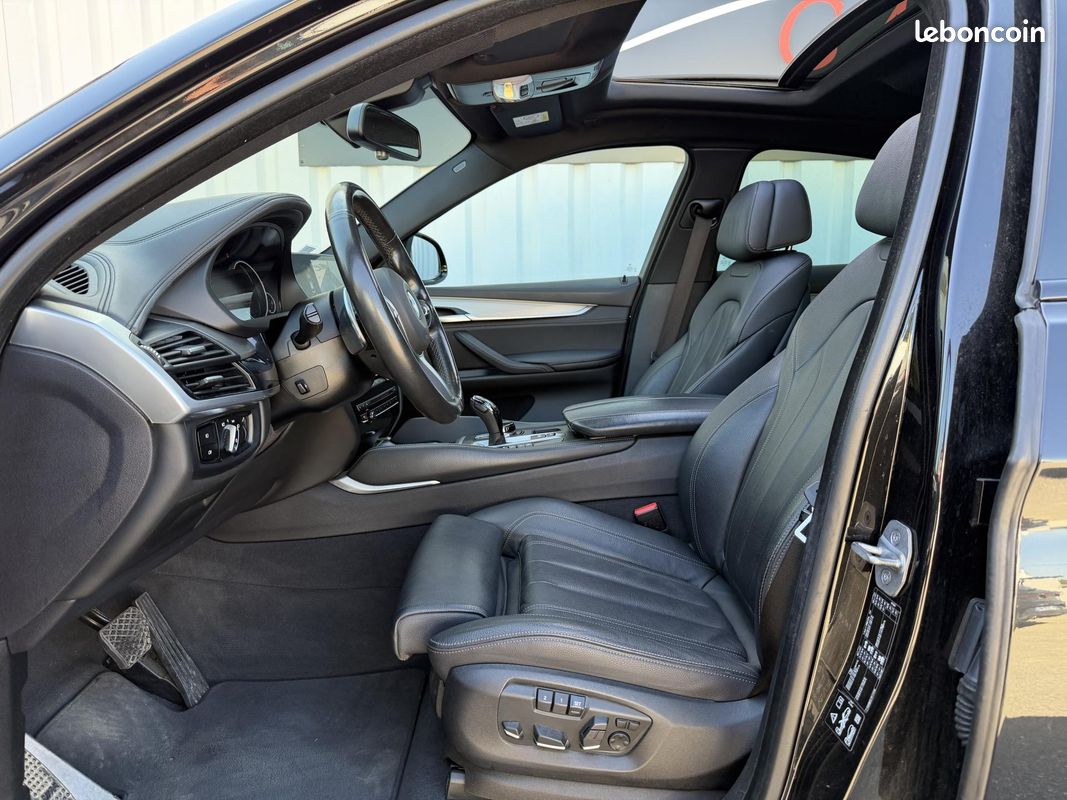 BMW X6 F16 M50d 381ch M PERFORMANCE CARBONE | TOIT OUVRANT | ATTELAGE | CAMERA 360 (image 17)