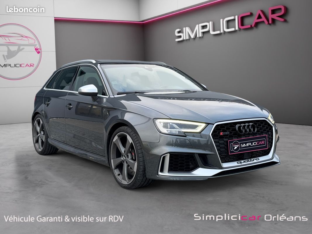 AUDI RS3 SPORTBACK 2.5 TFSI 400 QUATTRO S TRONIC Toit Ouvrant Bang & Olufsen Keyless Suivi Audi Garantie 12 mois (image 1)