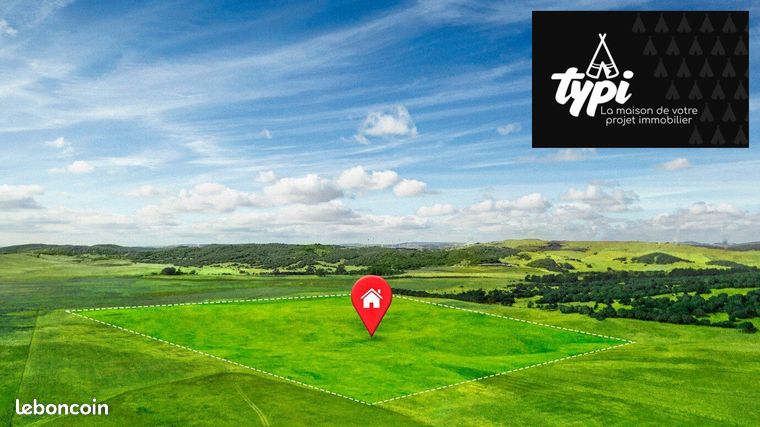 Terrain 1000 m² Meslan