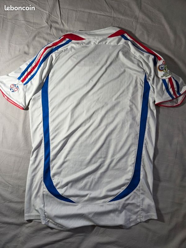Maillot France Coupe Du Monde 2006 Zidane #10 - Taille M, Extérieur Blanc