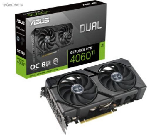 RTX 4060 Ti 8gb ASUS dual evo 1
