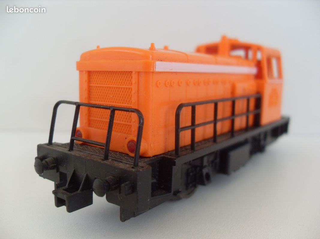 Locomotive Diesel Jouef Y 51130 – HO, SNCF, état D’occasion, Vert Et Jaune