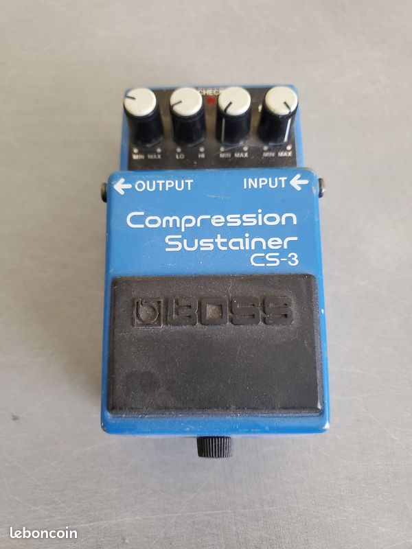 Pédale De Compression BOSS CS-3 - Sustain Et Réduction De Bruit - Pour Guitare/Basse