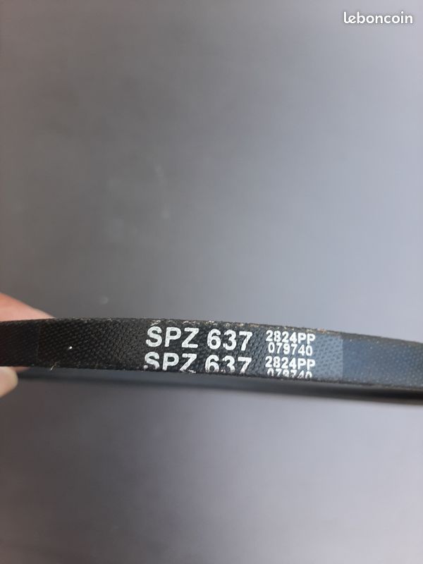 Courroie Texrope SPZ 637 (image 1)
