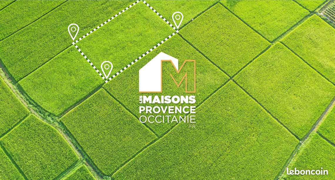 Terrain 400 m² Charleval · 135 000 €
