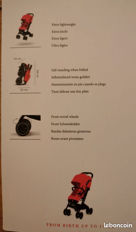 Poussette GB Qbit+all terrain (image 5)