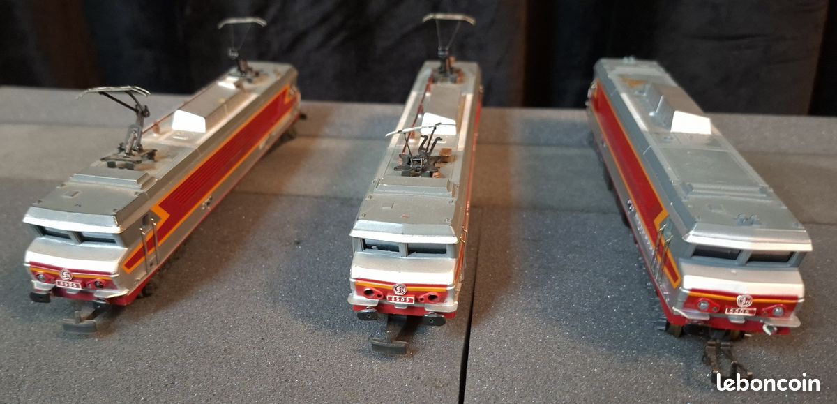 N° 3 LOCOMOTIVE électrique cc 6505 jouef version modélisme à révisé EUR 44,99 - FR