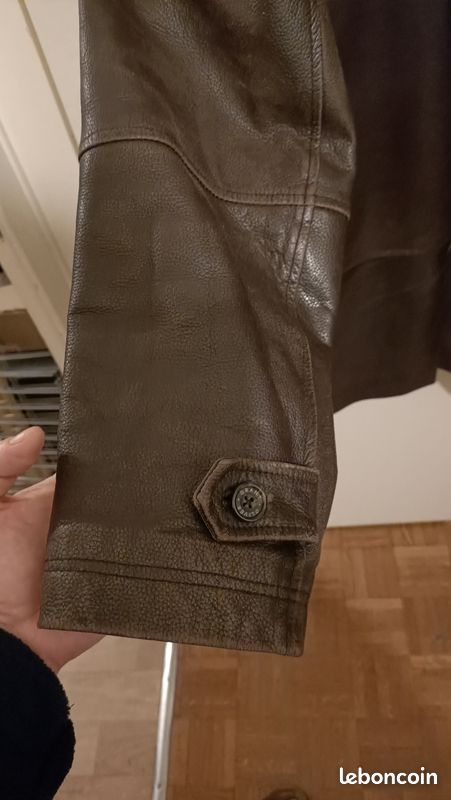 Manteau Cuir long Olivier Grant (image 4)