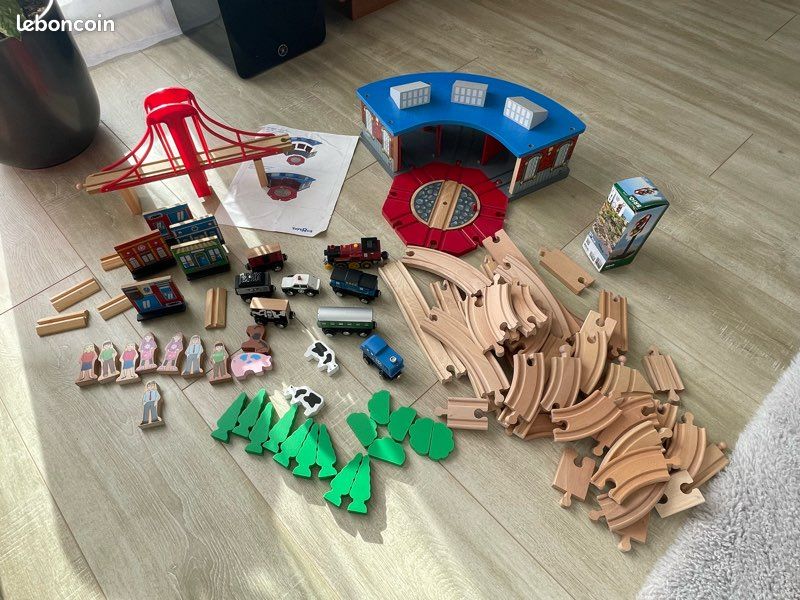 Circuit en bois complet (image 1)