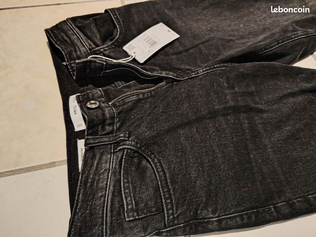 Jean Mom Mango Neuf étiqueté (image 2)