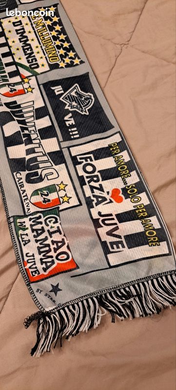 Écharpe Vintage Grenat Ultra Rare Années 80 – Supporter Torino Groupe érotique