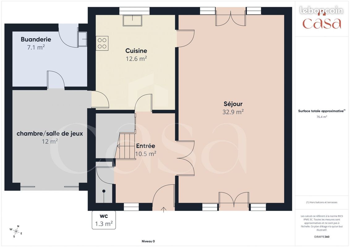 Maison 6 pièces 125 m² (image 14)