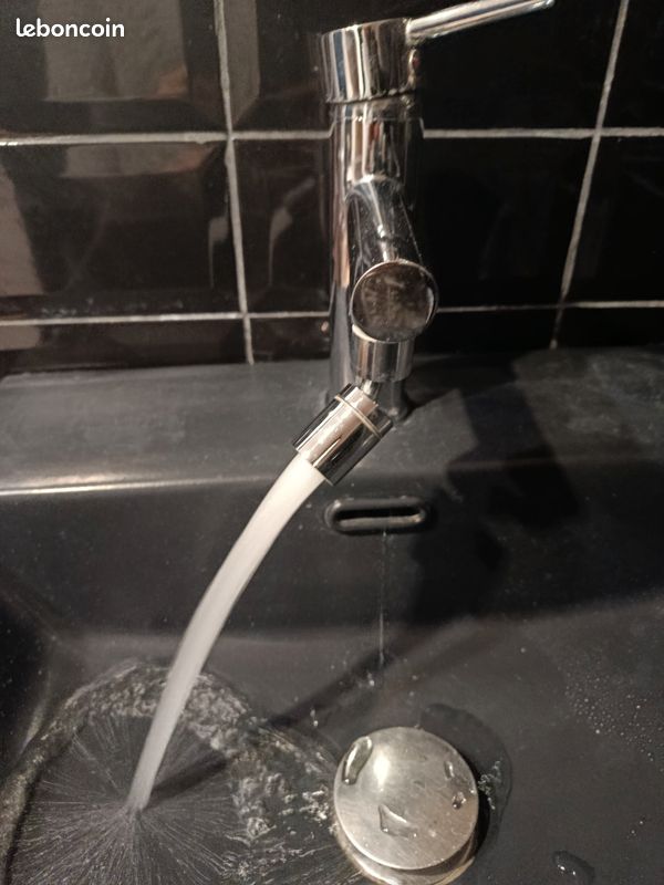 Embout de robinet rotatif 2 jets différents économiseur d'eau (image 2)