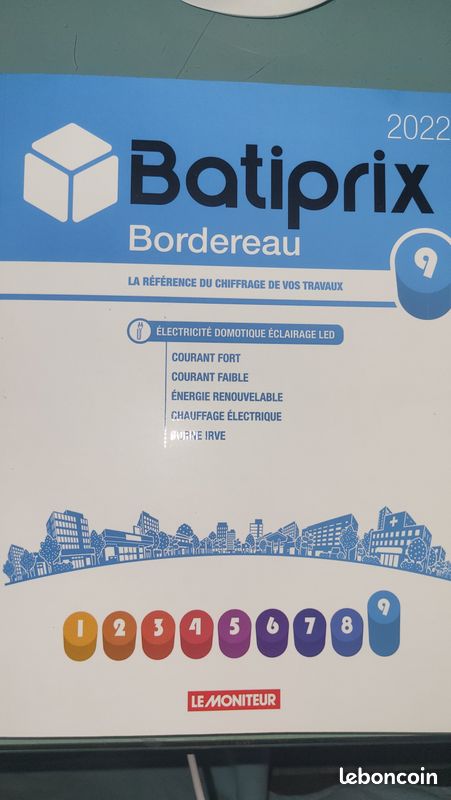 Batiprix éditions 2022, Electricité (image 1)