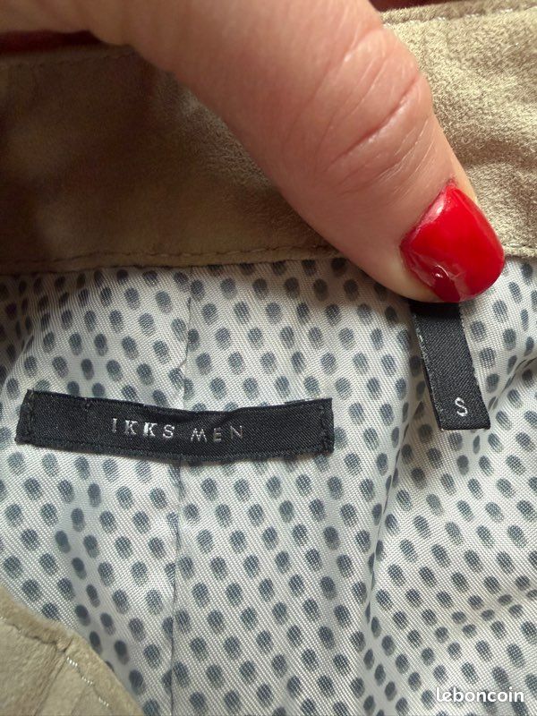 Veste en cuir IKKS (image 13)