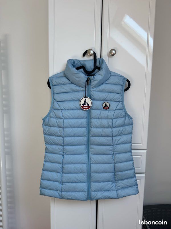 Doudoune Sans Manche Jott Bleu Ciel Doudoune Sans Manches Jott
