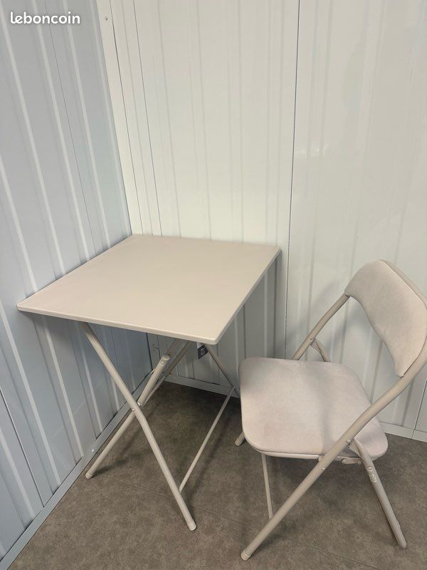 Table et chaise pliante (image 2)