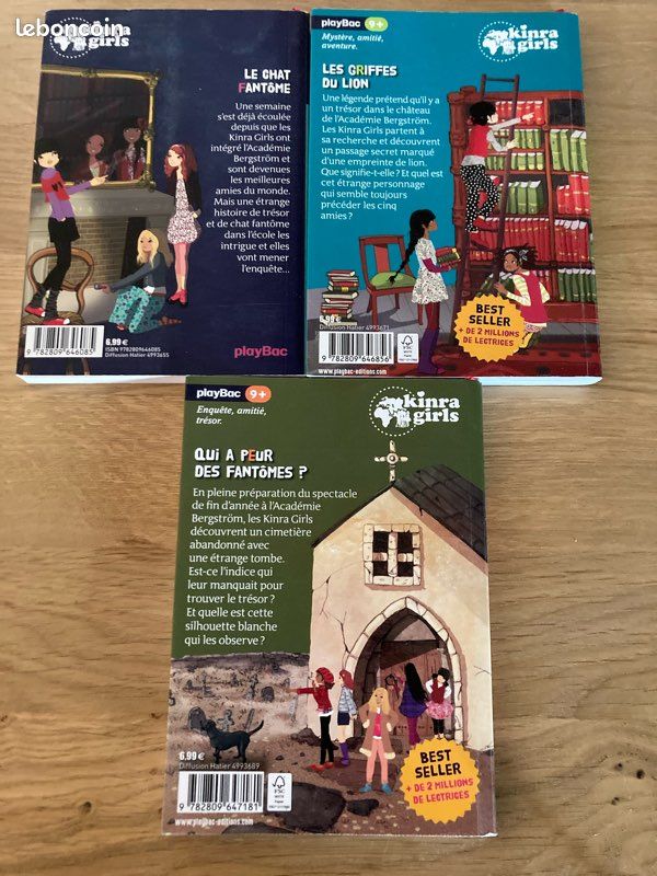 Lot de 3 livres Kinra girls (image 2)