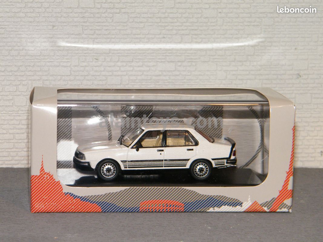 ODEON Renault 18 GTD Type 2 1985 – 1/43 – Blanche – Miniature Voiture Collection