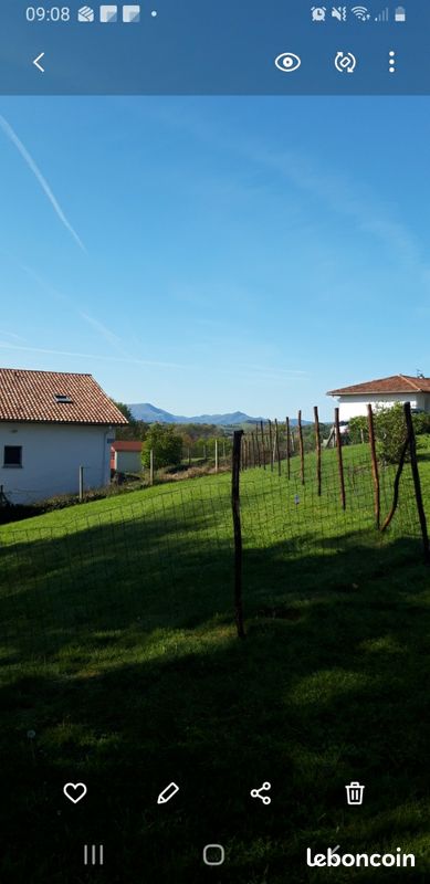 Terrain a vendre · à Briscous · 155 000 €