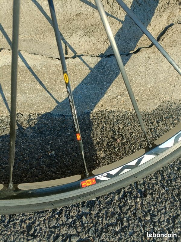 Paire de Roues MAVIC KSYRIUM SL HERITAGE DISC Tubeless Ready (Center L