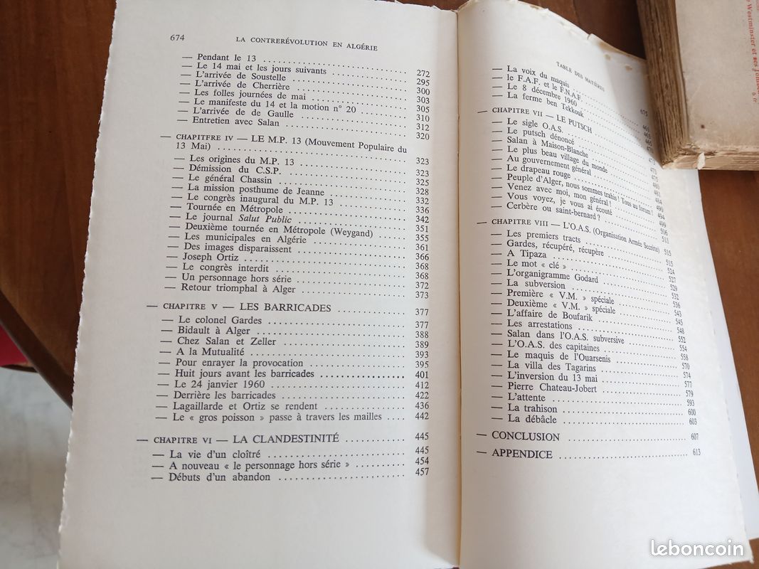 LA CONTREREVOLUTION ALGERIE Claude MOUTON 1972 (image 4)