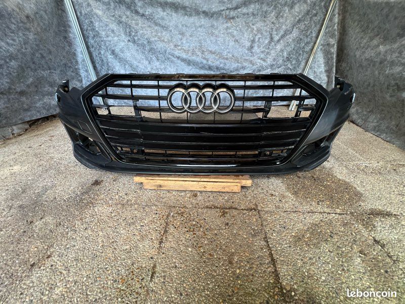 Moulure Pare-Chocs Avant Inférieur Droit Gris Pour Audi A6 C8 2018-2022 S-Line