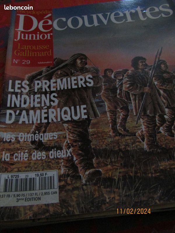 LAROUSSE GALLIMARD - ENCYCLOPéDIE DéCOUVERTES JUNIOR - LOT DE 10 - NUMéROTéS (image 6)