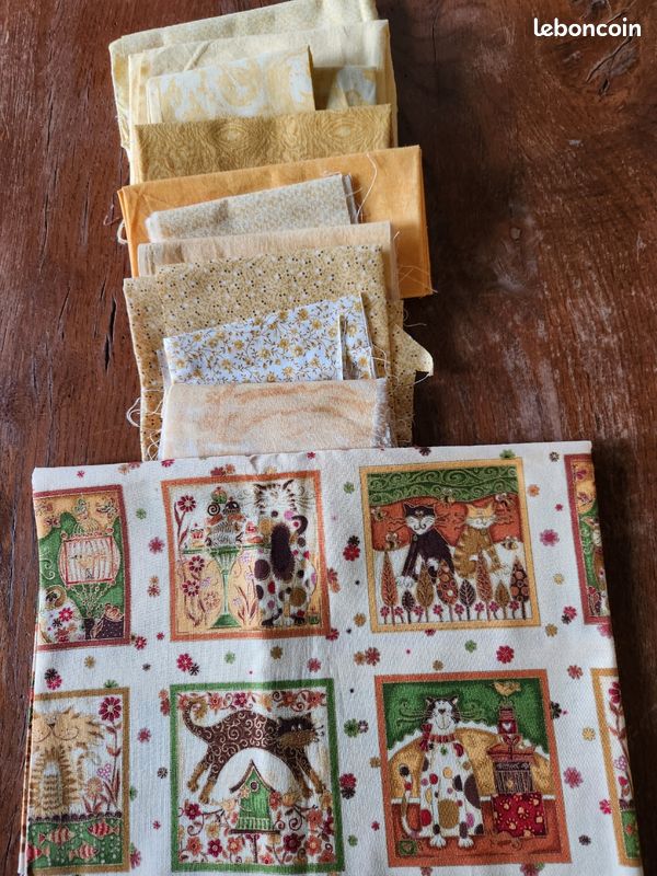 Lot de tissu patchwork (image 1)