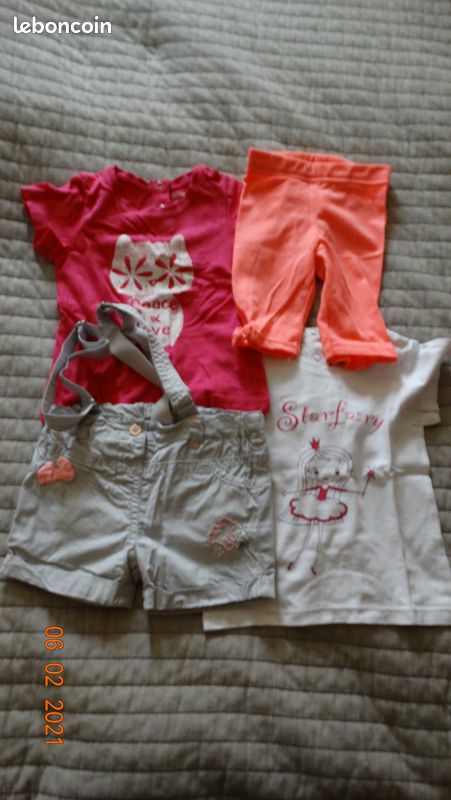 Lot de vêtements fille 12 mois (image 2)