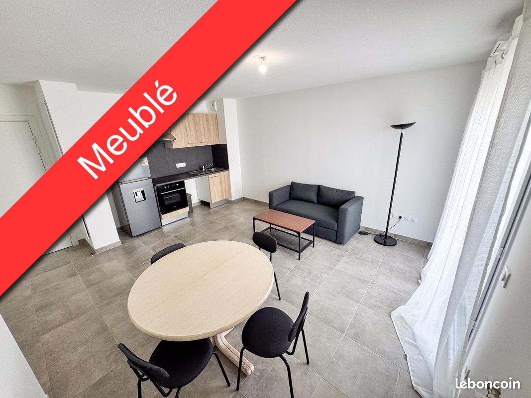 Appartement 2 pièces 40 m² · à Toulouse · 40 m² · 654 €/mois