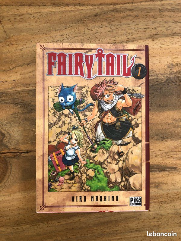 Le tome 1 et 2 du manga fairytail (image 1)