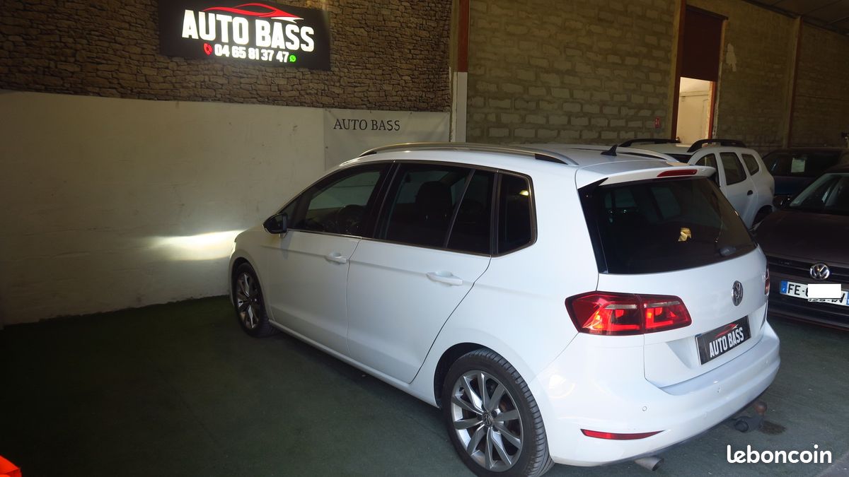 VOLKSWAGEN Golf VII Sportsvan 1.6 TDI 16V BMT DSG7 110 cv 12 Mois De Garantie (image 3)