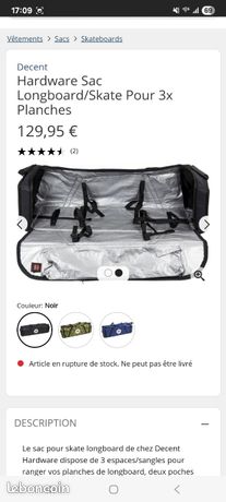 Sac transport skate Decent Hardware Sport Plein air