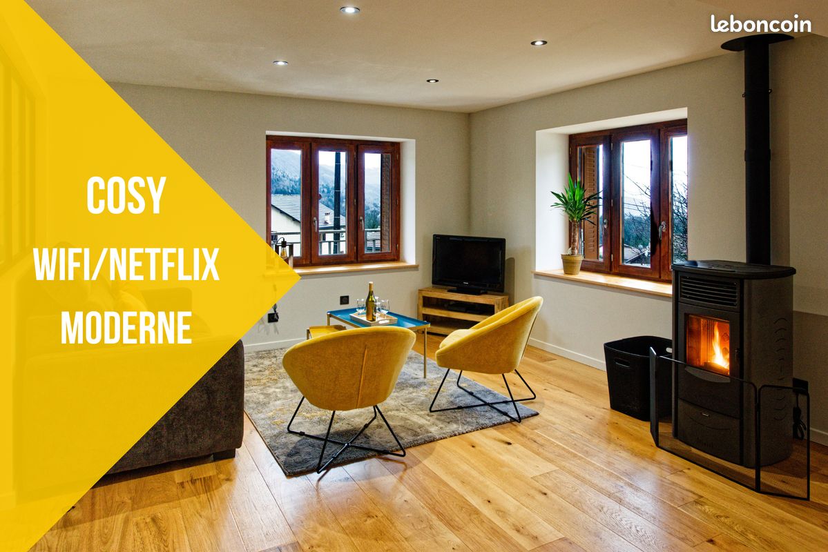 Gîte cosy 2–4 pers • Vue nature • Option spa privatif – Haut-Jura (image 2)