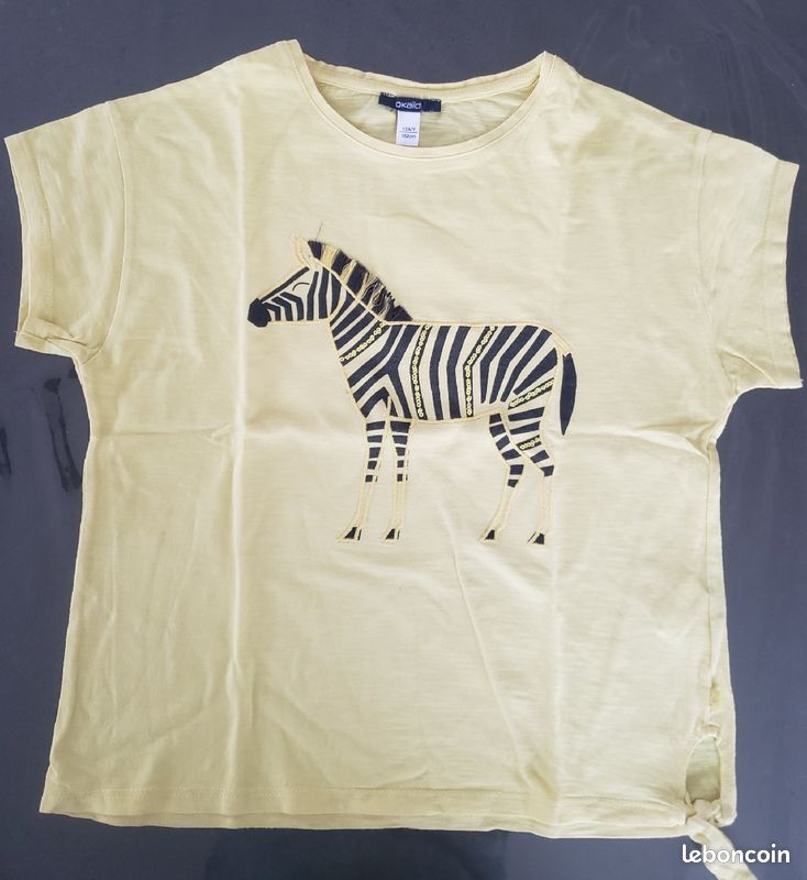 Tee-shirt fille - Okaidi - 12ans (image 1)