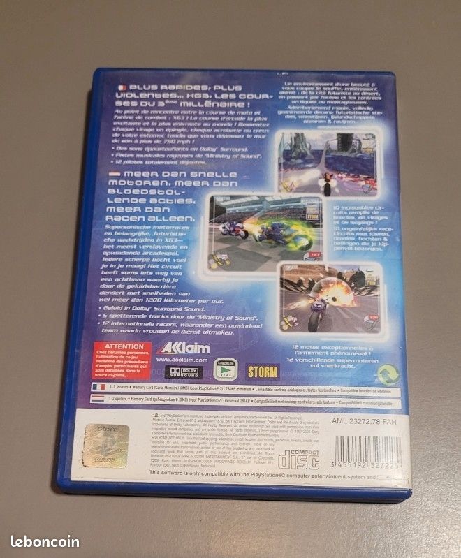 Jeu -Playstation 2-XG3:Extreme-G Racing (image 3)