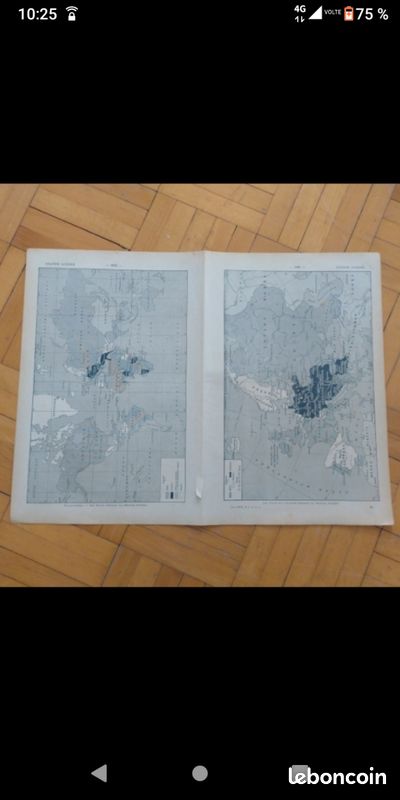 Carte la grande guerre front français planisphère Larousse (image 8)
