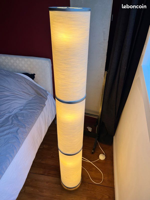 Vend lampadaire blanc modèle Vidja IKEA (image 2)