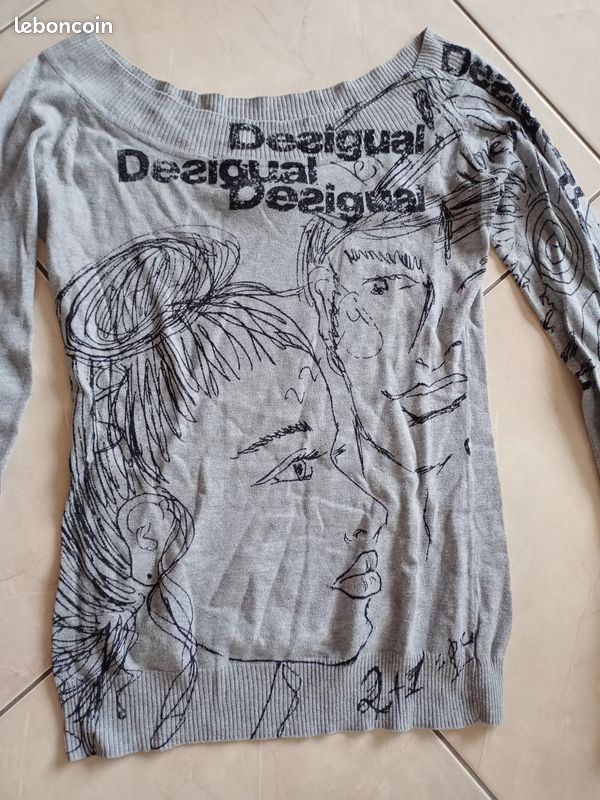 Pull femme Desigual Limpopo - Sweatshirts et Pulls - Femme - Lifestyle