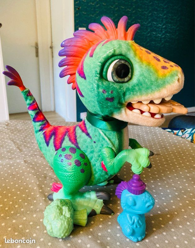 FurReal Friends – Peluche Interactive Régalorex Dino, Le Dinosaure