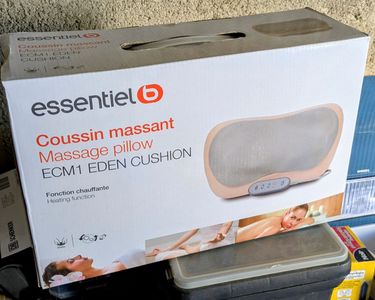 Coussin Massant Chauffant ESSENTIELB ECM1 Eden Cushion - Pour Le Corps - NEUF - Fabriqué En Chine