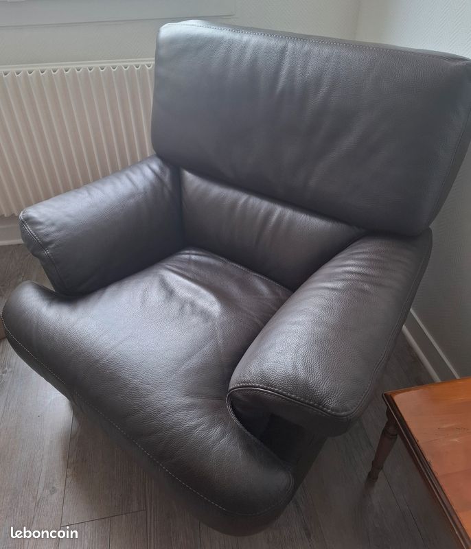 FAUTEUIL en cuir (image 2)