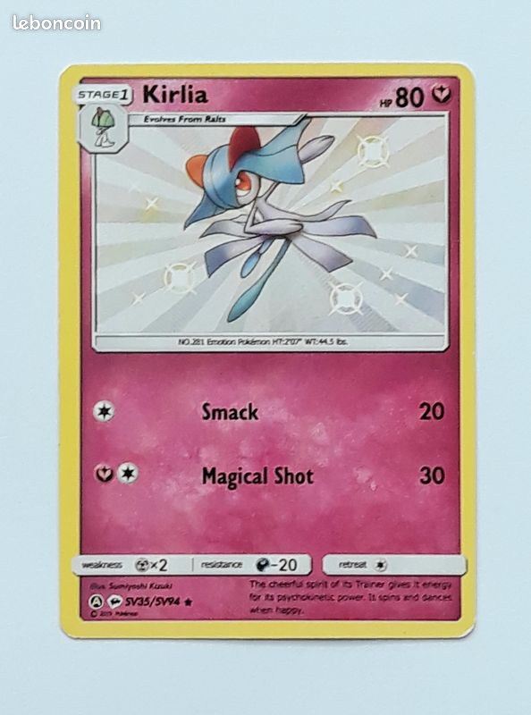 shiny kirlia pokemon card Shiny Kirlia S 259/190 SV4a Shiny Treasure ex - Pokemon Card Japanese