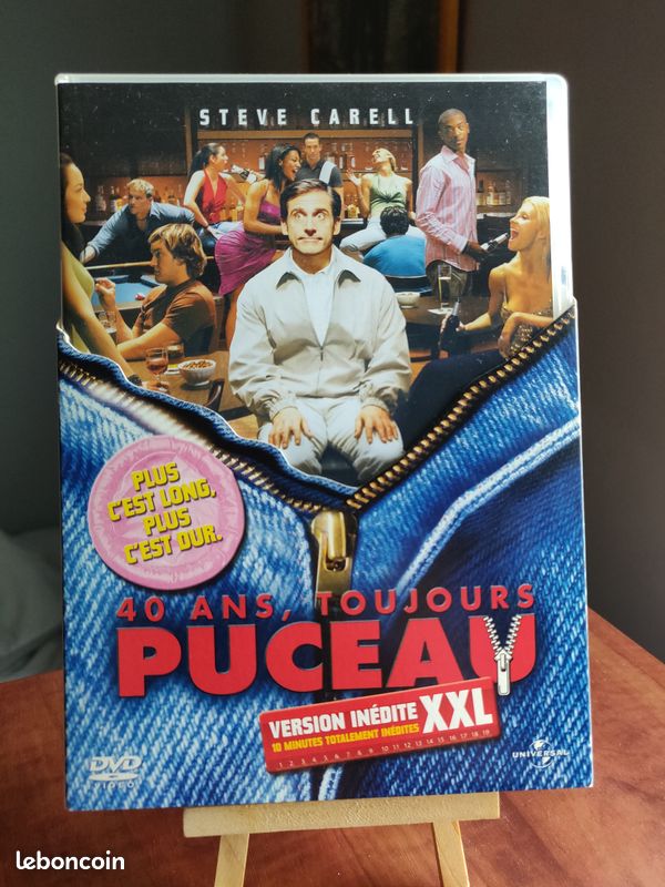 40 ans, toujours puceau - Steve Carell - film 2005 - DVD - TBE (image 1)