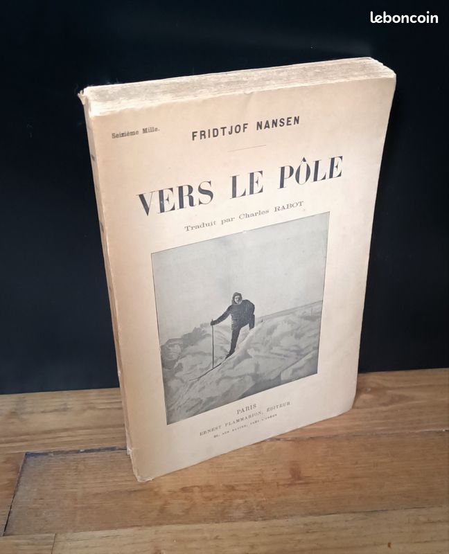 Livre ancien Rare Vers le pôle Fridtjof Nansen (image 1)
